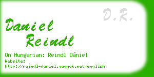 daniel reindl business card